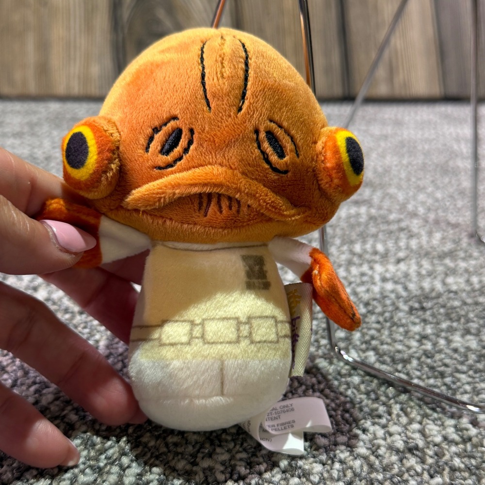 Hallmark Star Wars Admiral Ackbar Itty Bittys Plush Mini Stuffed Animal 4 Inch